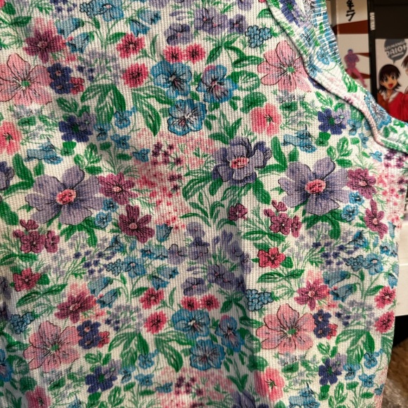 Big Bud Press Muscle Floral Sleeveless Top - Picture 4 of 4